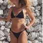 Crochet Bikini Cotone Elasticizzato -Nero/TG 40-42